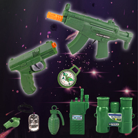 Nouvel ensemble de jouets pour garçons, jeu de simulation, jeu de rôle, ensemble de costume, ensemble de jouets pistolets