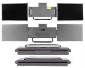 14-Zoll Tragbarer Dreifach-Bildschirm Laptop-Monitor mit USB-C IPS-Panel HDR-Funktion Lautsprecher CE/FCC-Zertifiziert MOQ 50 Stück - Product Image 5