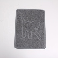 Tapis de Nourriture Pliable et Lavable pour Chats et Chiens, Sans BPA ni Phtalates, Personnalisable, pour la Maison et les Animaux, Tapis de Bol pour Animaux de Compagnie