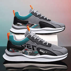 Chaussures de sport respirantes et légères à coussin d'air pour hommes, antidérapantes, style course et tennis, décontractées, pour le skateboard - Grande Vente - Product Image 2