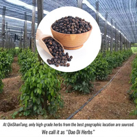 Poudre d'extrait de poivre noir biologique séché, épice à base de plantes à prix compétitif