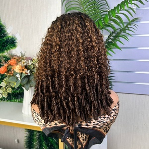 Super Double Drawn Transparent Lace Glueless <b>Wig</b> 5x5 Lace Closure <b>Pixie</b> Curl <b>Wig</b> Breathable Cap Curly <b>Wigs</b> Human Hair Lace Front - Product Image 2
