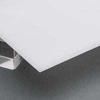 Feuille acrylique coulée de 3mm d'épaisseur en blanc laiteux