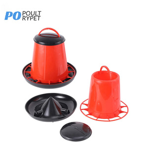 Nhựa 1.5 3 6Kg Tự Động Gà Vịt Ngỗng Chim Cút Chim Bồ Câu Feeing Xô Gia Cầm Trung Chuyển Cho Gà - Product Image 6
