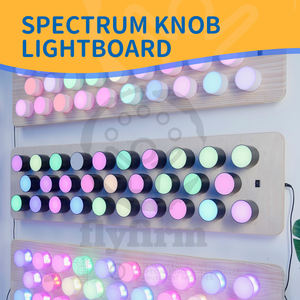 Panneau de bouton de lumière sensorielle interactif pour enfants Panneau en bois changeant de couleur pour l'autisme, le développement sensoriel et les salles de thérapie - Product Image 2