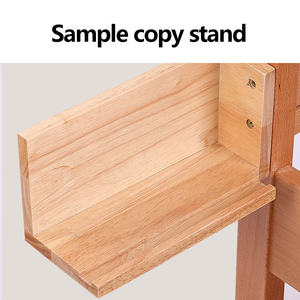 Cavalletto artistico in legno di pino e faggio Huixishi <span class=keywords><strong>con</strong></span> sgabello, cavalletto e panca portaoggetti tutto in uno per artisti - Product Image 4