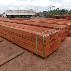 Troncos de Ekki de alta resistencia al desgaste, resistentes a la corrosión y al envejecimiento, madera específica para ingeniería pesada en puentes y muelles. - Product Image 3