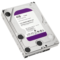 Disque SATA 3.5 40PURX 4 To Purple pour enregistreur vidéo NVR CCTV, stockage d'origine grade A testé, 100 % en état, 5400 tr/min