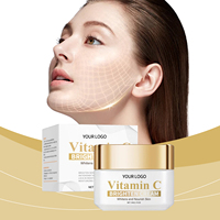 Vente en gros de produits de soins de la peau hydratante nourrissante crème éclaircissante à la vitamine C