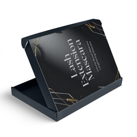 Boîte d'expédition personnalisée pour les produits de cils, emballage et expédition, fabriquée en carton ondulé recyclable