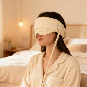 Masseur intelligent pour <span class=keywords><strong>la</strong></span> <span class=keywords><strong>tête</strong></span> et les yeux avec télécommande et fonction chauffante pour <span class=keywords><strong>le</strong></span> bureau et <span class=keywords><strong>la</strong></span> maison, cadeaux portables OEM/ODM pour <span class=keywords><strong>la</strong></span> relaxation du cuir chevelu - Product Image 5