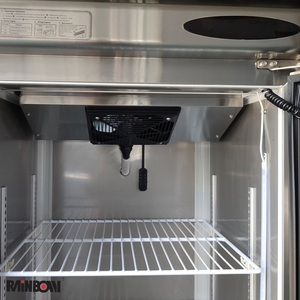 Réfrigérateur Vitré Vertical à Porte Simple pour Cuisine de Restaurant, Fabrication OEM Redbowl, Modèles RE-680C, RE-1200C, RE-180 - Product Image 4
