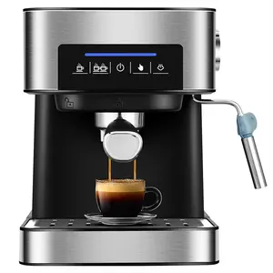 Drops hipping Edelstahl Espresso maschine Kommerzielle Kaffee maschine Automatische Garland Steam Milk Schaum maschine