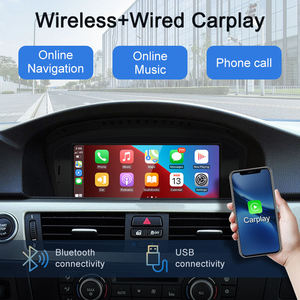 ระบบนำทางในรถยนต์ STWEI ขนาด 8.8 นิ้ว ระบบ Linux รองรับ Wireless CarPlay และ Android พร้อมฟังก์ชั่นเล่นวิดีโอและเพลง สำหรับรถยนต์ BMW ซีรีส์ 3 รุ่น E90 E91 และซีรีส์ 5 รุ่น E60 E61 - Product Image 2
