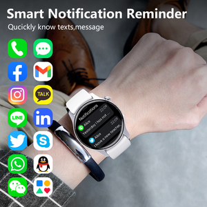 Listo para enviar Reloj inteligente de salud 2025 1,35 'Temperatura del ritmo cardíaco Oxígeno en la sangre Relojes deportivos F207R Relojes de lujo para hombres y mujeres - Product Image 5