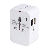 Adaptadores de Viaje Universales Todo en Uno HHT202 de RRTRAVEL, Artículo Nuevo y Popular, Sin Conexión a Tierra, con USB