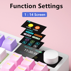 Hzgamer 87 phím hot swap Bàn phím trường hợp, chơi game Bàn Phím Cơ khí Kit - Product Image 3