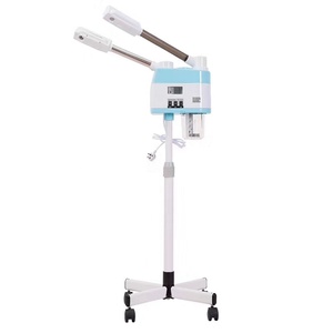 Face Steaming Device 2 in 1 Nano Ionic Hot Professional Spa Luxury Stand Ozone Steam Manual Facial Machine <b>Steamer</b> - Product Image 3