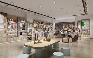 Marchio di moda Baby Kid <span class=keywords><strong>negozio</strong></span> di stoffa <span class=keywords><strong>abbigliamento</strong></span> per bambini Display mobili moda personalizzata <span class=keywords><strong>abbigliamento</strong></span> per bambini infissi - Product Image 4