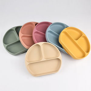 Plato de Silicona para Bebé con Succión, Libre de BPA, Ecológico, Apto para Lavavajillas, con Divisiones y Base Antideslizante - Product Image 5