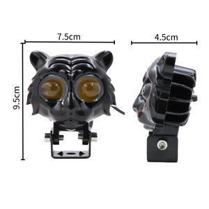 Focos LED para Motocicleta Yosovlamp, 40 W, Blanco y Amarillo, Doble Color, Luces Altas y Bajas, 6000 LM, Venta Directa de Fábrica - Product Image 2