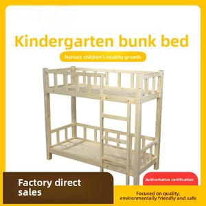 Literas de Alta Calidad para Jardín de Infancia Hechas de Madera Maciza, Camas para Siesta <span class=keywords><strong>Infantil</strong></span>, Literas con Escaleras para Niños - Product Image 2