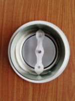 Système de ventilation de climatiseur aluminium forme ronde sortie d'air de retour d'air diffuseur de plafond réglable