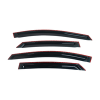 4 Piezas de Visores Acrílicos para Ventanas de Coche, Protección Contra Lluvia y Sol, Accesorios para Hyundai Grand I40 2011-2019