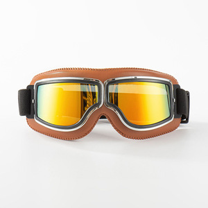 Gafas de Motocicleta Estilo Vintage Premium para Cascos Harley con Diseño a Prueba de Viento y Protección UV400 - Product Image 6