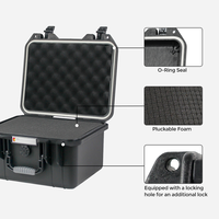 Valise de transport robuste en plastique PP Everest avec joint étanche et logo personnalisé