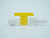 Vanne de contrôle de débit à 2 voies en PC/PE pour seringue, avec raccord Luer Lock, anti-reflux, pour seringue automatique, OEM/ODM
