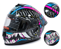Casques de moto modulaires ZoomLon en gros avec feux arrière LED, homologués DOT, couleur personnalisable, logo, visière double à dégagement rapide, en ABS – Tous modèles