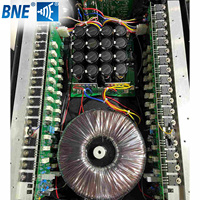 Amplificateur de puissance compact et silencieux CA68 2 canaux 1700 W AUX DJ Audio Bass, série CA originale 3U, standard sonore CA68, robuste