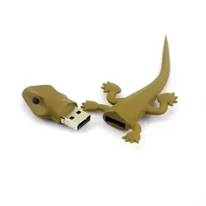 ギフト漫画アニメUsb32GB GITRAUsbプロモーションフラッシュドライブヤモリ動物ペンドライブロゴ付きUSBスティック