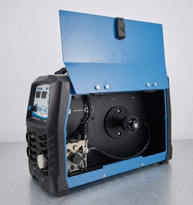 Machine à souder <span class=keywords><strong>MIG</strong></span>/MAG/MMA/LIFT TIG combinée 4 en 1 Rolwal Synergic gaz/sans gaz, portable, état neuf avec interrupteur <span class=keywords><strong>2T</strong></span>/<span class=keywords><strong>4T</strong></span> - Product Image 3