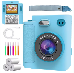 Cámara Infantil X8D con Grabación de Alta Definición 1080P, Diseño de Luz de Relleno de Doble Cámara, Pantalla IPS de 2.4 Pulgadas - Product Image 4