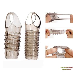 Erkekler İçin Genişletilebilir TPE Penis Halkası Seti Yumuşak Yetişkin Penis Halkası Esaret ve Geciktirici Boşalma İçin Toptan Ürün - Product Image 3