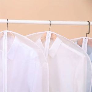 Customized logo Durable Reusable Gown <b>Cover</b> Dress Coverpeva <b>Garment</b> Bags Zip <b>Garment</b> Bag - Product Image 4