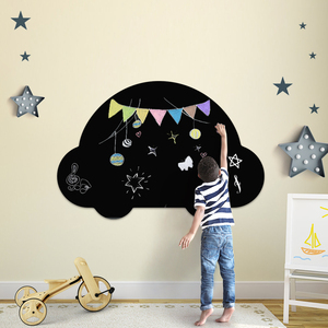 Amovible pour un transport facile autocollants muraux de <span class=keywords><strong>tableau</strong></span> <span class=keywords><strong>noir</strong></span> profilé magnétique de taille personnalisée pour la décoration intérieure pour les peintures d'enfants - Product Image 5
