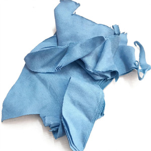 Trapos de tela azul cielo para limpieza y uso industrial, 100% algodón de Bangladesh, venta directa de fábrica. - Product Image 3