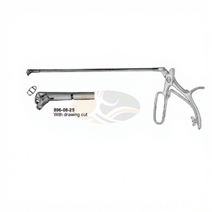 Pinzas de Biopsia Manuales JACKBILLY de Alta Calidad, Longitud del Eje 25cm / 10 Pulgadas, Corte de Precisión, Acero Inoxidable, Certificación CE - Product Image 1