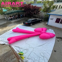 Décoration de festival: arc gonflable rose, arc gonflable décoratif extérieur pour l'affichage