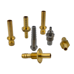 Tùy chỉnh nhôm thép không gỉ Brass ren ốc vít nối adapter <span class=keywords><strong>CNC</strong></span> biến kim loại các bộ phận công - Product Image 5
