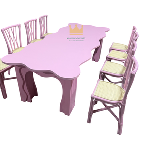 Chaise pour enfants en rotin faite à la main, éco-durable, pour événements et fêtes, chaise en osier naturel pour tout-petits, mobilier pour enfants durable, qualité d'exportation - Product Image 2