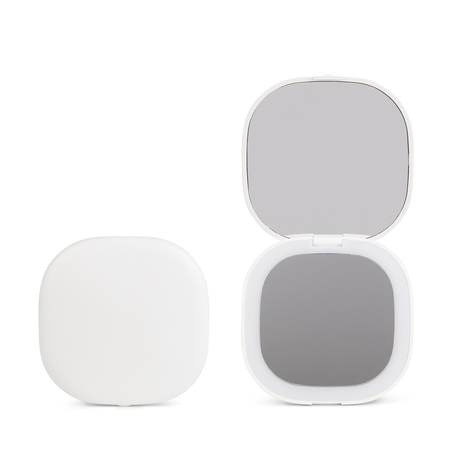 Specchio quadrato piccolo - diametro 9 cm