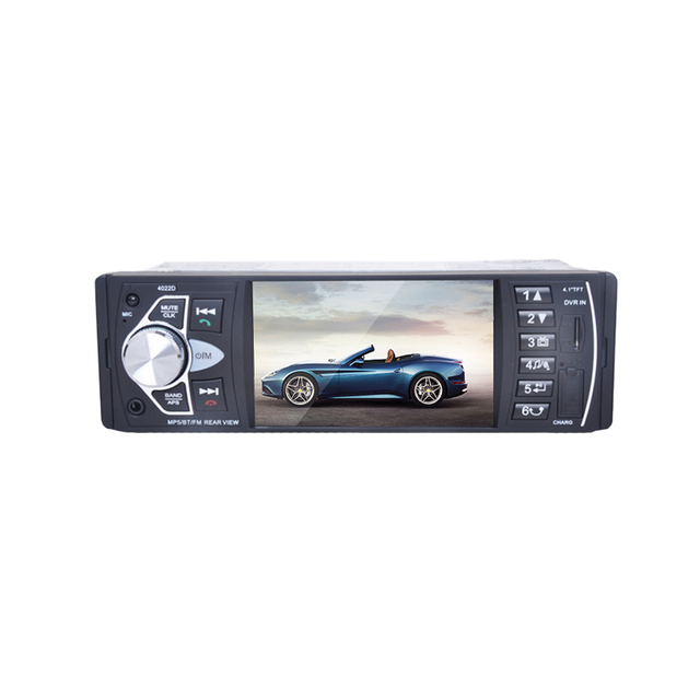 1din 4 Inch Car MP3 Player Wide Range Model Compatibility Capacitive Touchscreen Wince OS