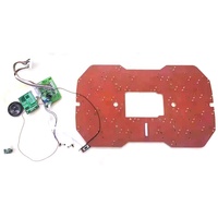 PK 2 en 1 jouet éducatif puce PCB interactif Whack-a-mole niveau de notation Machine de jeu PCBA jeu de pêche battant Circuit imprimé