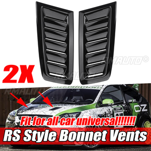 1 Par de Rejillas de Ventilación Universales para el Capó Delantero de Automóviles, para Ford Focus MK2, para BENZ, para Audi, para BMW, para Honda, para Infiniti, para Civic - Product Image 1