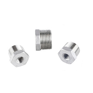 Réducteur en acier inoxydable de 21,5 mm de diamètre, connecteur à double filetage interne pour raccord de tuyauterie - Product Image 1