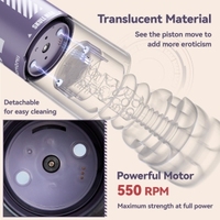 Männlicher Masturbator, Taschenmuschi, Elektrischer Automatischer Vagina-Masturbationsbecher, Realistischer Masturbationsbecher für Männer, Sexspielzeug